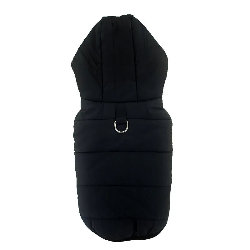 Abrigo de Invierno para Perros - Chaqueta Acolchada Cortavientos con Capucha