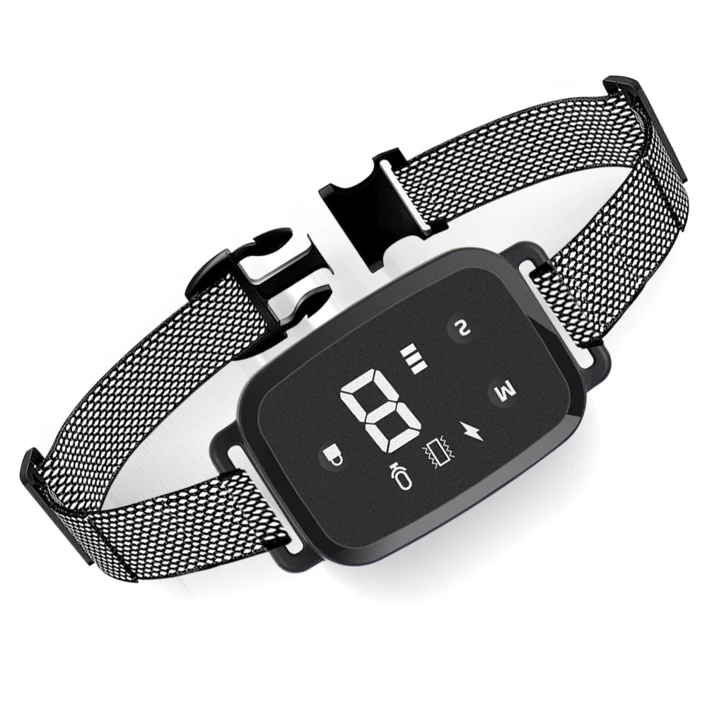 Collar de Entrenamiento Eléctrico para Perros - Recargable Impermeable con Control Remoto