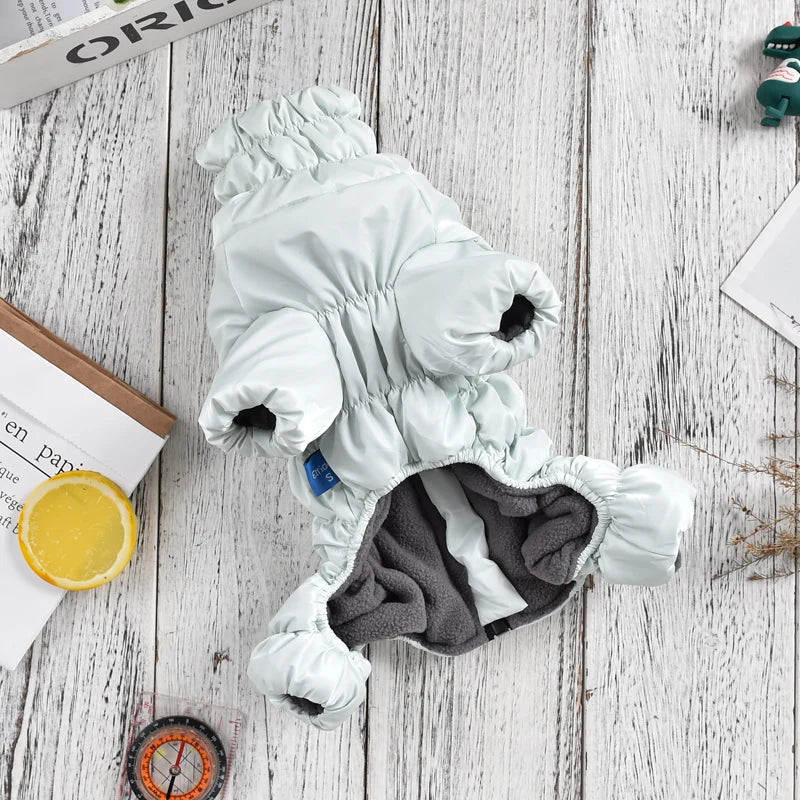 Mono Acolchado para Perros con Cremallera - Buzo Impermeable de Invierno