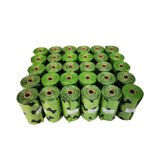 Bolsas Biodegradables para Excrementos de Perro - Pack de 10 Rollos (150 Bolsas)