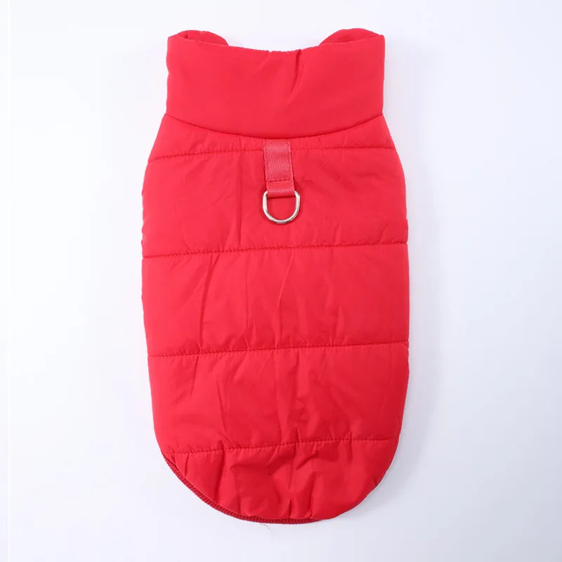 Abrigo de Invierno para Perros - Chaqueta Acolchada Cortavientos con Capucha