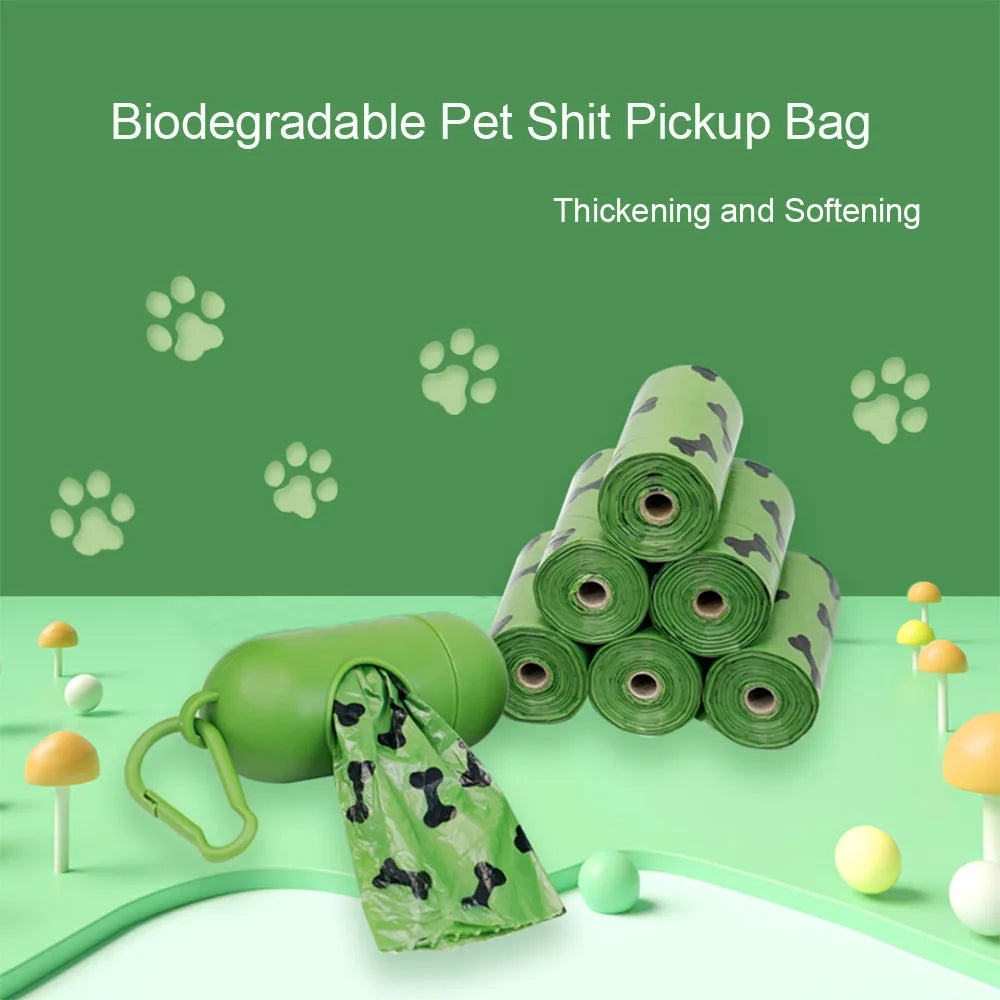 Bolsas Biodegradables para Excrementos de Perro - Pack de 10 Rollos (150 Bolsas)
