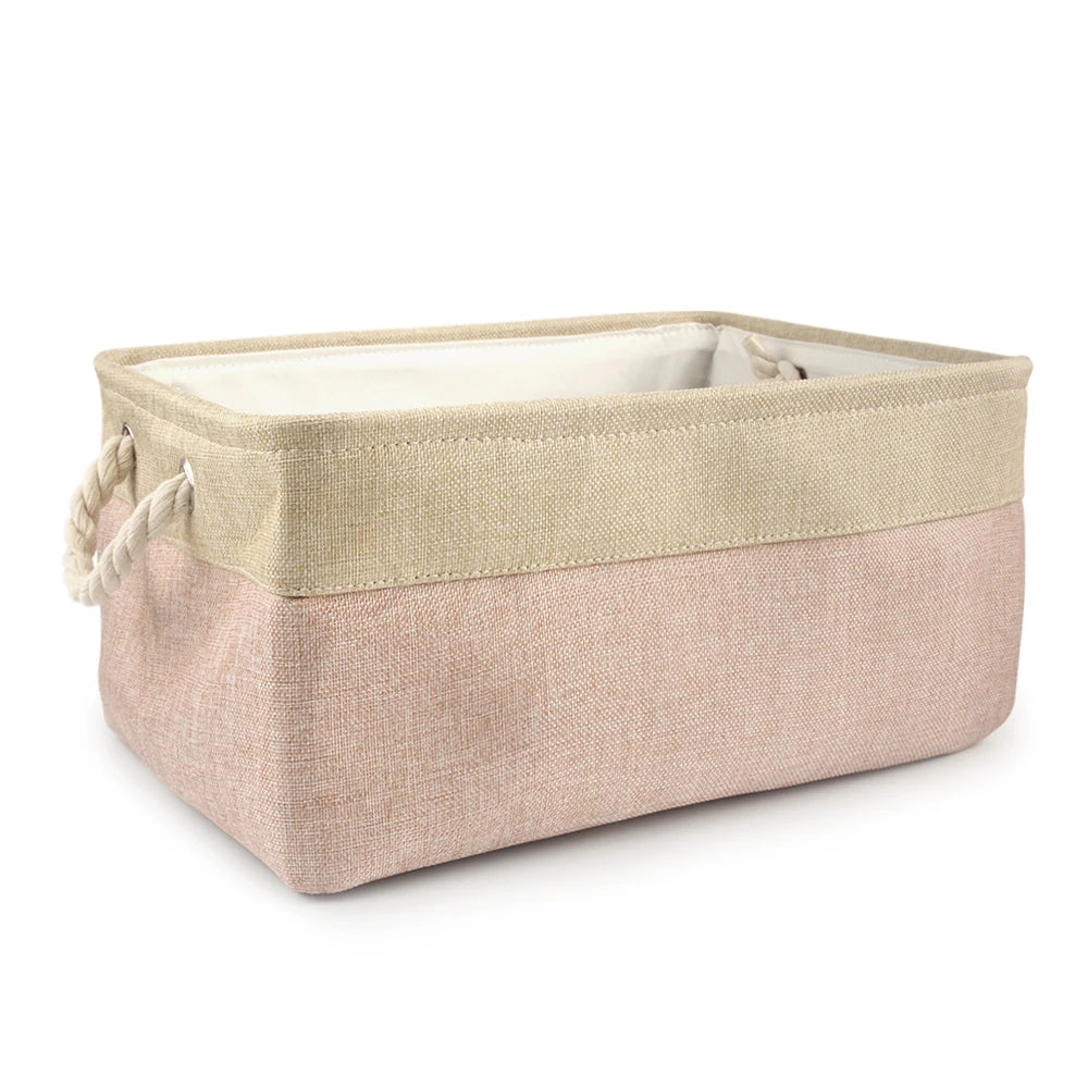 Cesta de Almacenamiento para Mascotas - Organizador Plegable de Juguetes y Accesorios