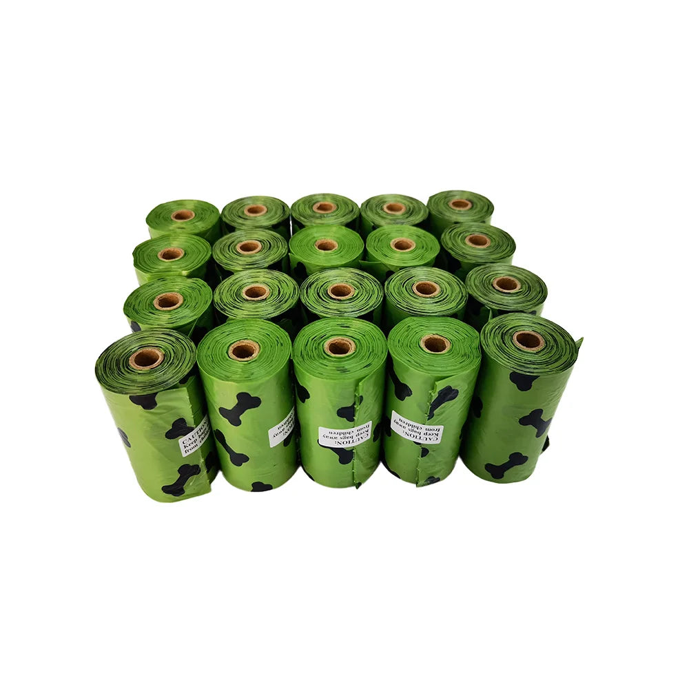 Bolsas Biodegradables para Excrementos de Perro - Pack de 10 Rollos (150 Bolsas)