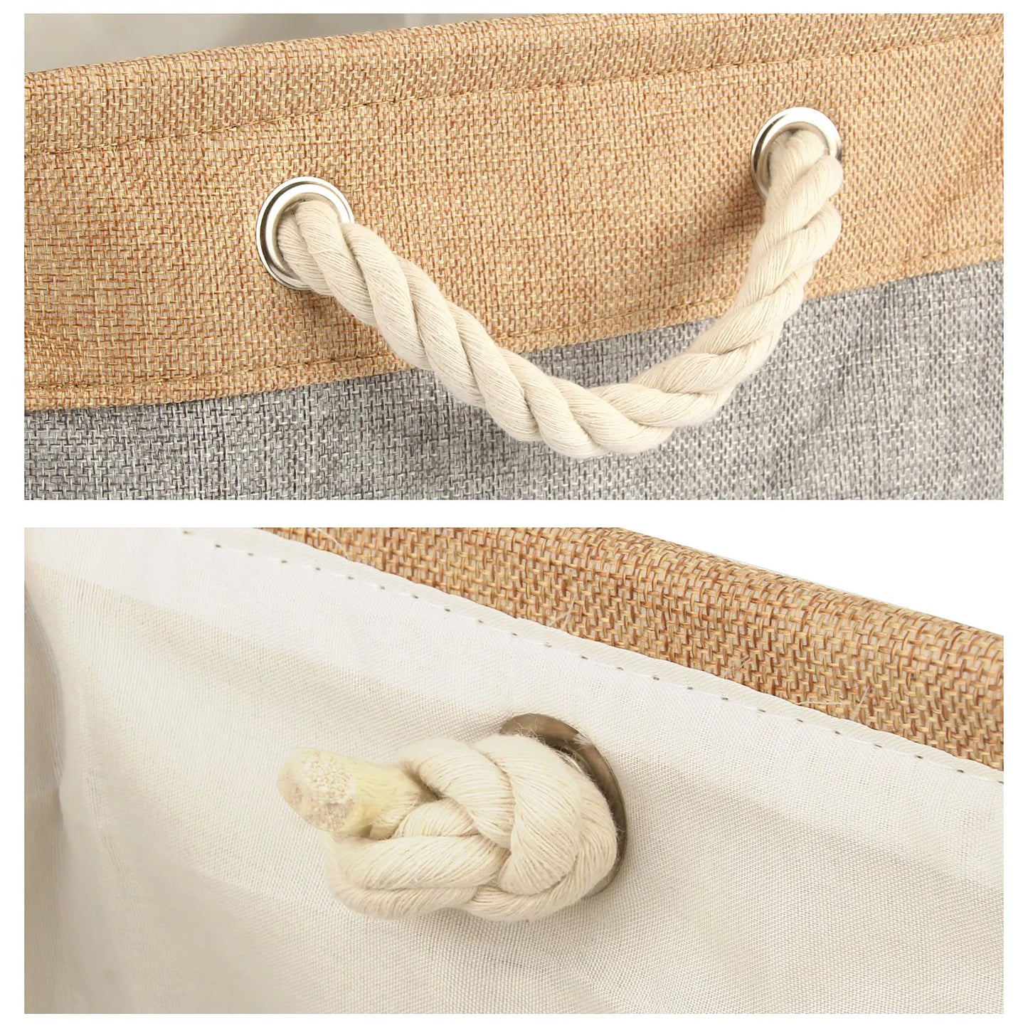 Cesta de Almacenamiento para Mascotas - Organizador Plegable de Juguetes y Accesorios