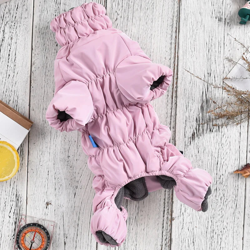 Mono Acolchado para Perros con Cremallera - Buzo Impermeable de Invierno