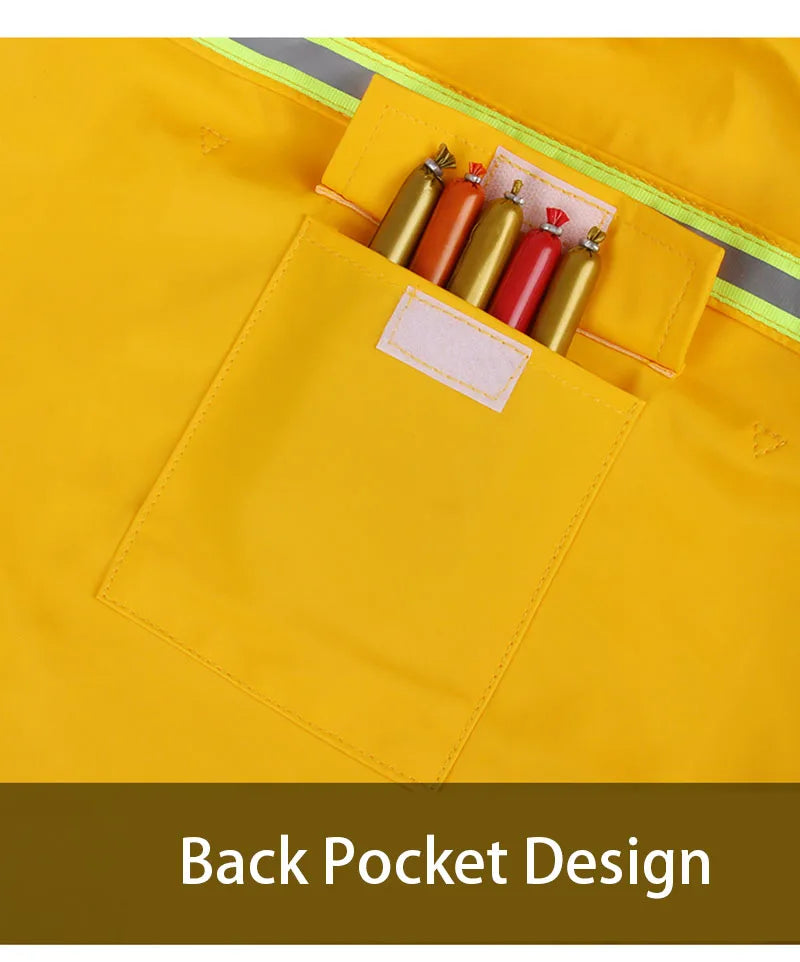 Chubasquero Impermeable para Perros con Capucha - Reflectante y Cortavientos