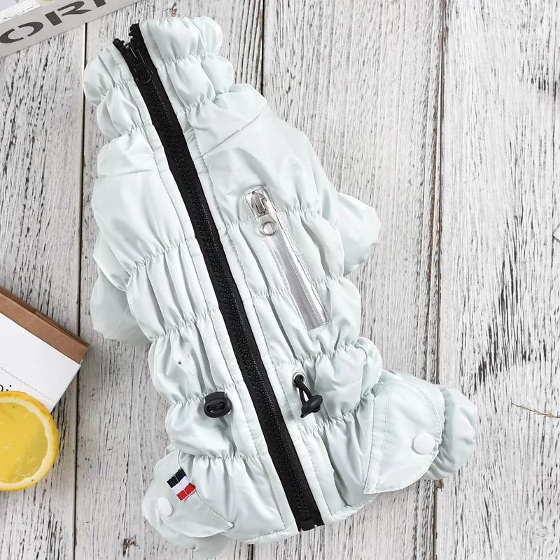 Mono Acolchado para Perros con Cremallera - Buzo Impermeable de Invierno