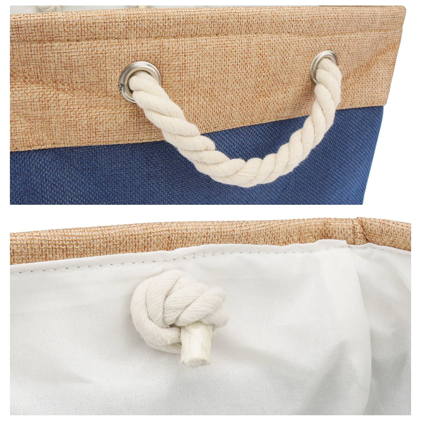 Cesta de Almacenamiento para Mascotas - Organizador Plegable de Juguetes y Accesorios