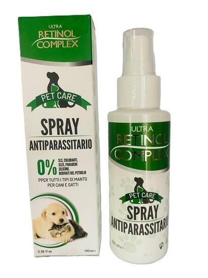 Spray Antiparasitario para Mascotas 100ml - Protección Natural contra Pulgas y Garrapatas