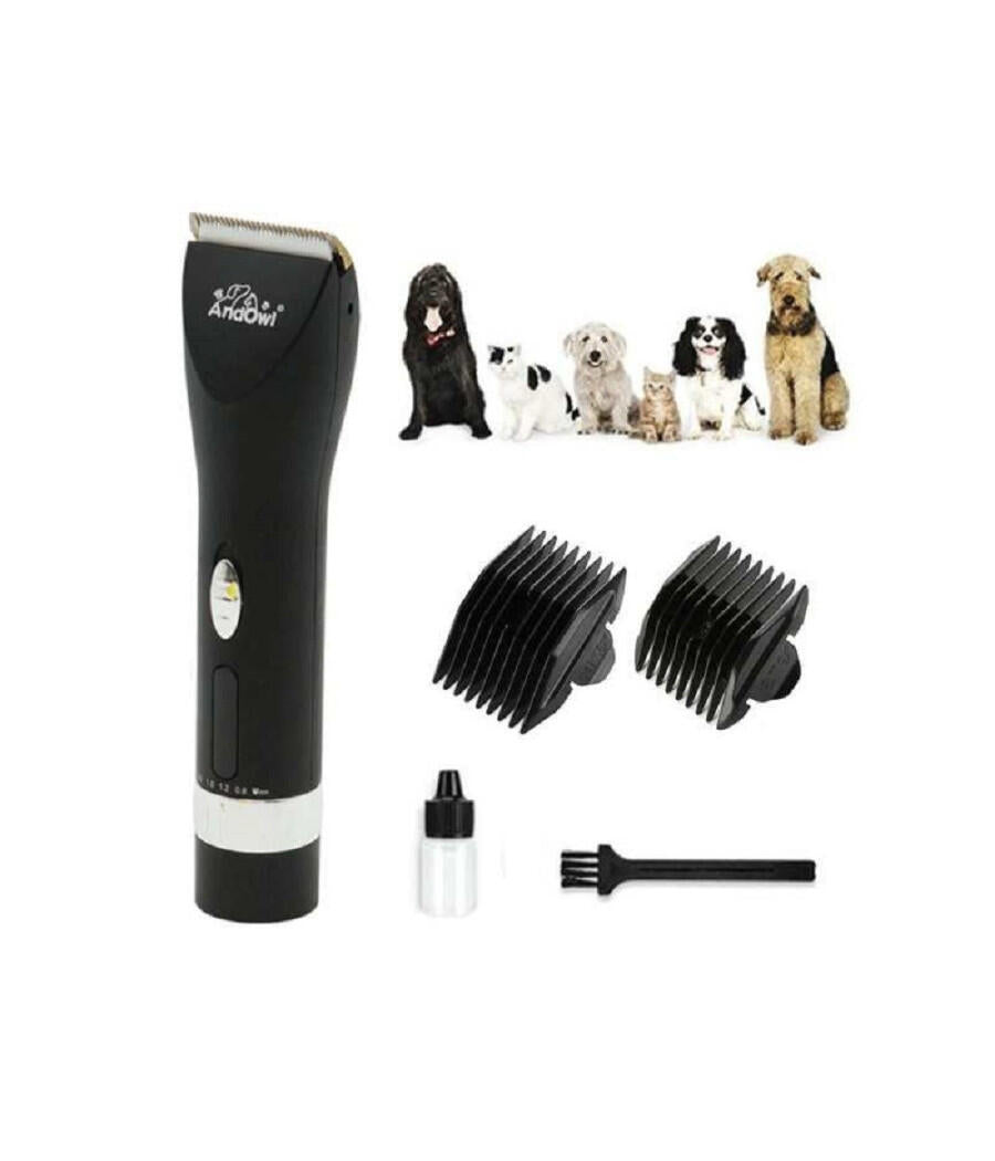 Cortapelo Profesional para Mascotas - Recargable y Silencioso
