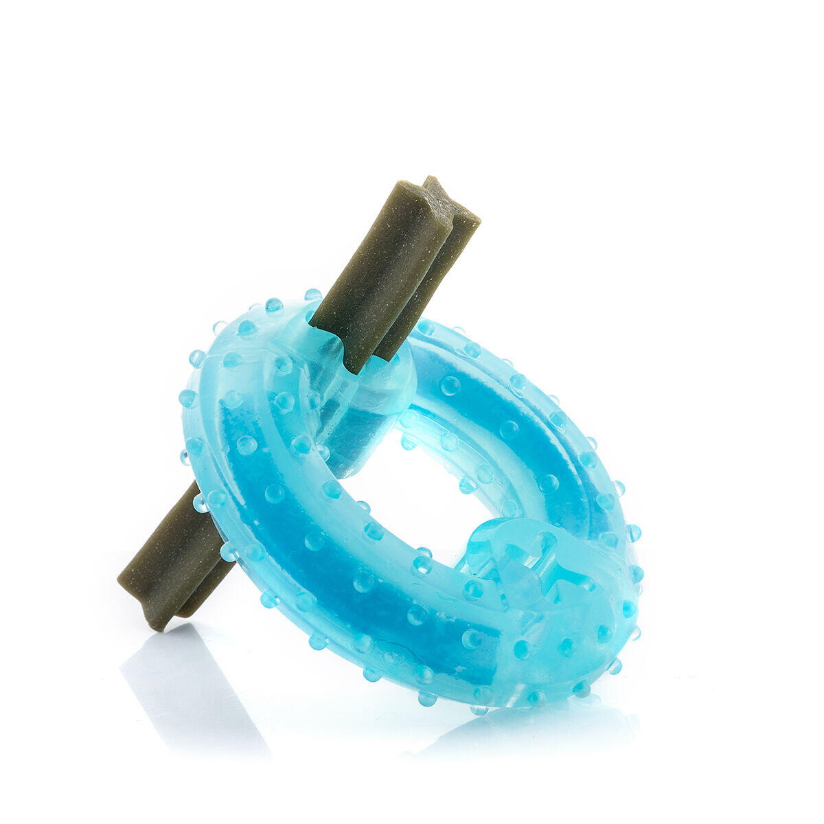 Juguete Mordedor Congelable 2 en 1 para Perros - Refresca y Alivia las Encías