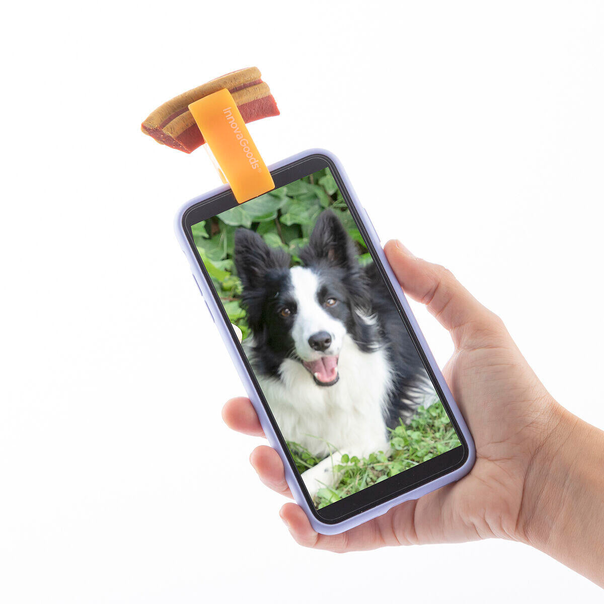 Clip para Selfies con Mascotas - Accesorio para Fotos Perfectas con tu Perro o Gato